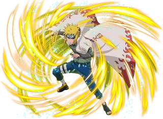 Minato Namikaze: Rapid Lightning game artwork